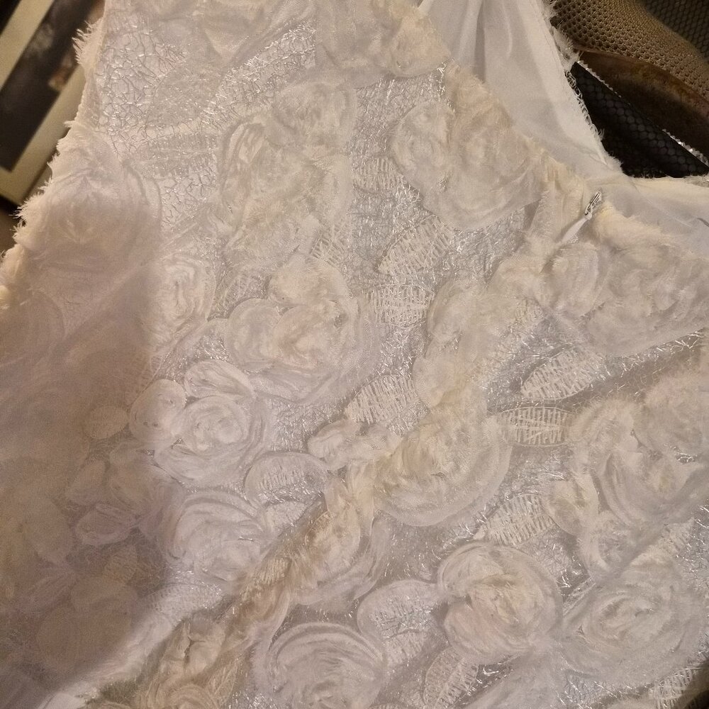 Beautiful cocktail white dress